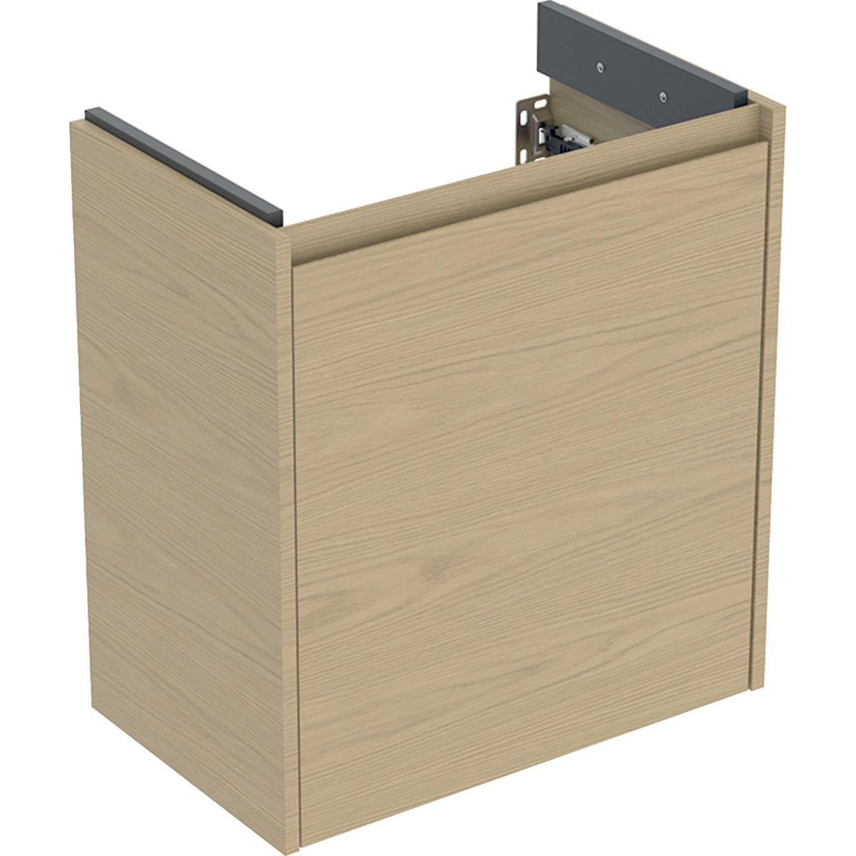 Geberit Selnova Compact szafka podumywalkowa 55x60,6x33,7cm, z jednymi drzwiami, kolor dąb naturalny, melaminowa struktura drewna 504.074.PS.1