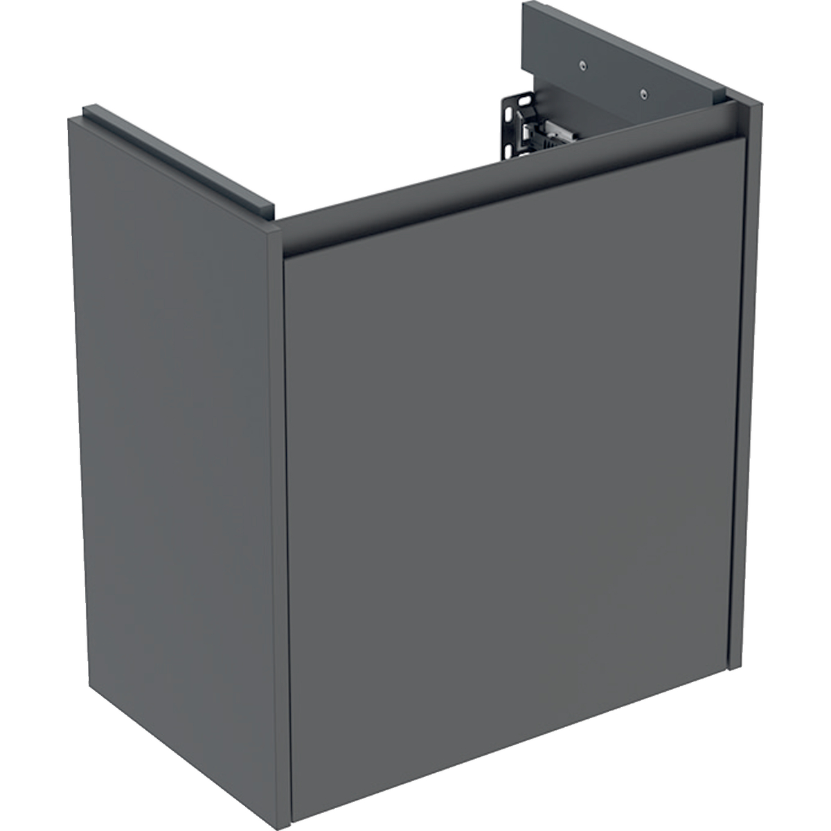 Geberit Selnova Compact szafka podumywalkowa 55x60,6x33,7cm, z jednymi drzwiami, kolor lava, lakierowany jedwabny mat 504.074.JK.1