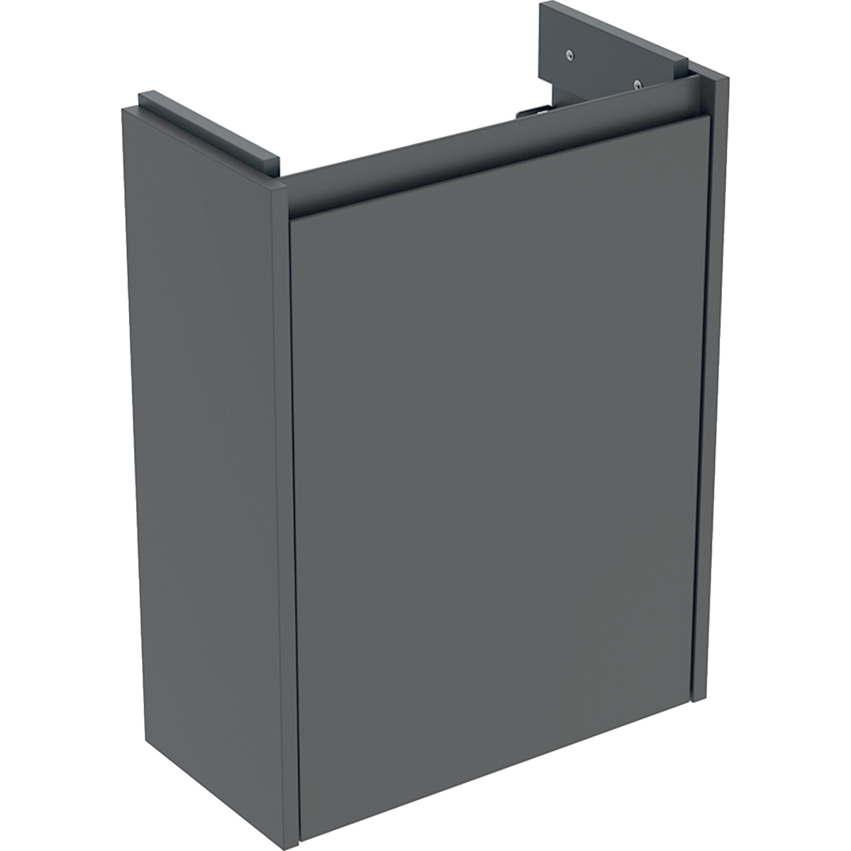 Geberit Selnova Compact szafka podumywalkowa 45,7x60,5x22,7cm, z jednymi drzwiami, kolor lava, lakierowany jedwabny mat 504.072.JK.1