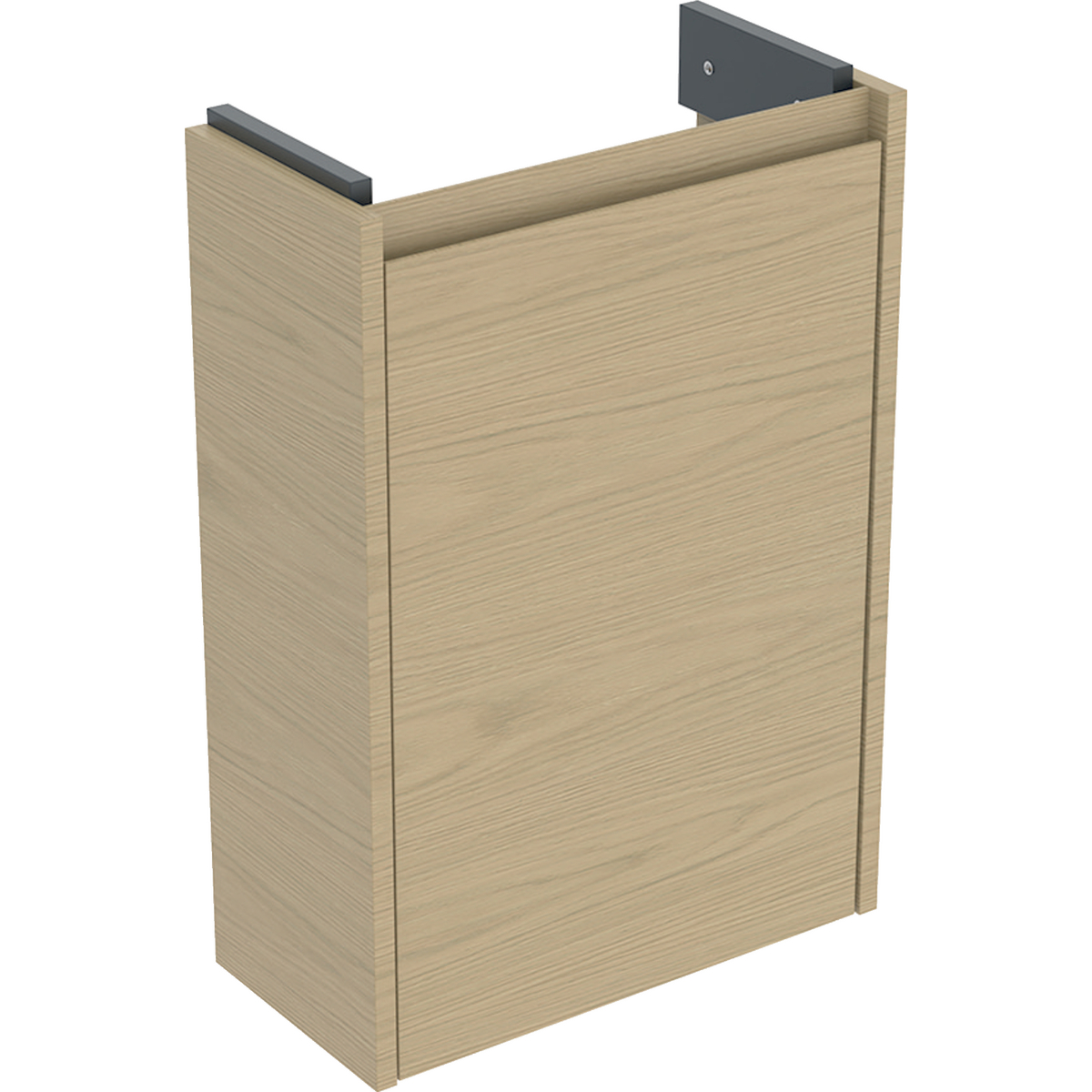 Geberit Selnova Compact szafka podumywalkowa 41,2x60,5x20,1cm, z jednymi drzwiami, kolor dąb naturalny, melaminowa struktura drewna 504.071.PS.1