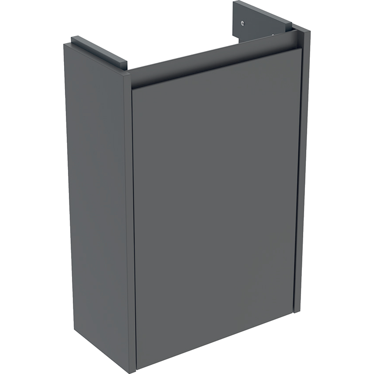 Geberit Selnova Compact szafka podumywalkowa 41,2x60,5x20,1cm, z jednymi drzwiami, kolor lava, lakierowany jedwabny mat 504.071.JK.1